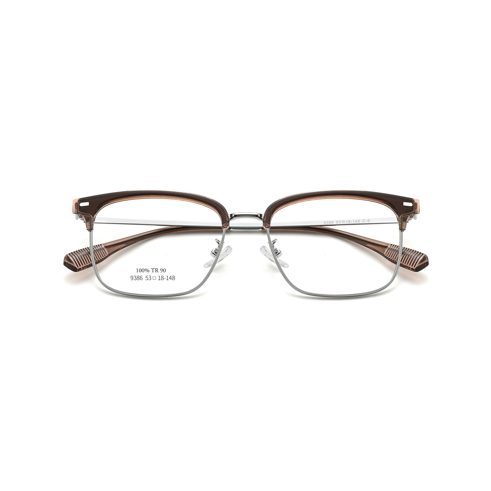 Square Browline Business Glasses Anti Blue Light VK2075