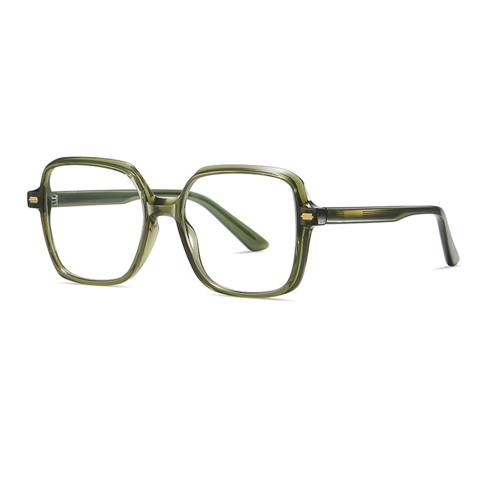 Women's Stylish Square Glasses Frame Acetate with Prescription Lenses VK2089