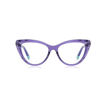 Cat-Eye Blue Light Blocking Reading Glasses Spring Hinge VK2095