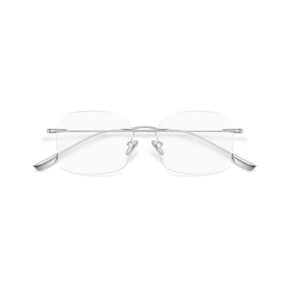 Rimless Ultralight Rectangular Eyeglasses Unisex VK2098