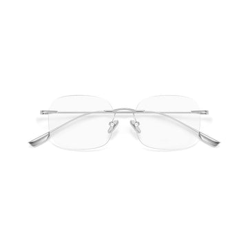 Rimless Ultralight Rectangular Eyeglasses Unisex VK2098