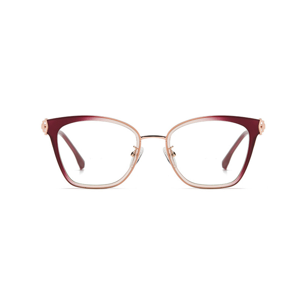 Chic Cat Eye Frame Optical Glasses for Women VK2108