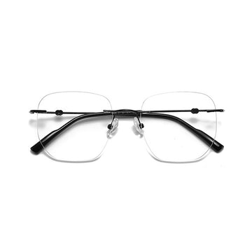 Rimless Square Glasses Blue Light Blocking VK2124