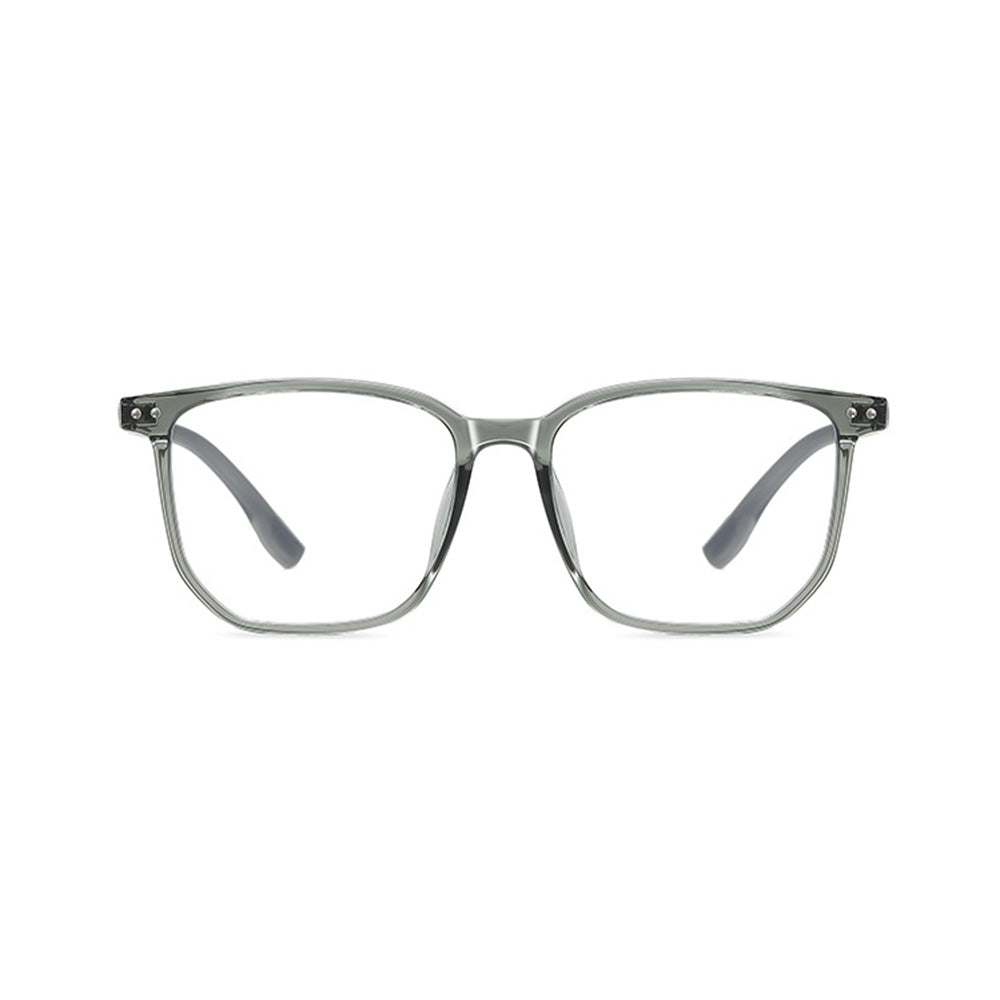 Trendy Simple Square Glasses Frame with Anti-Blue Light Lenses VK2137