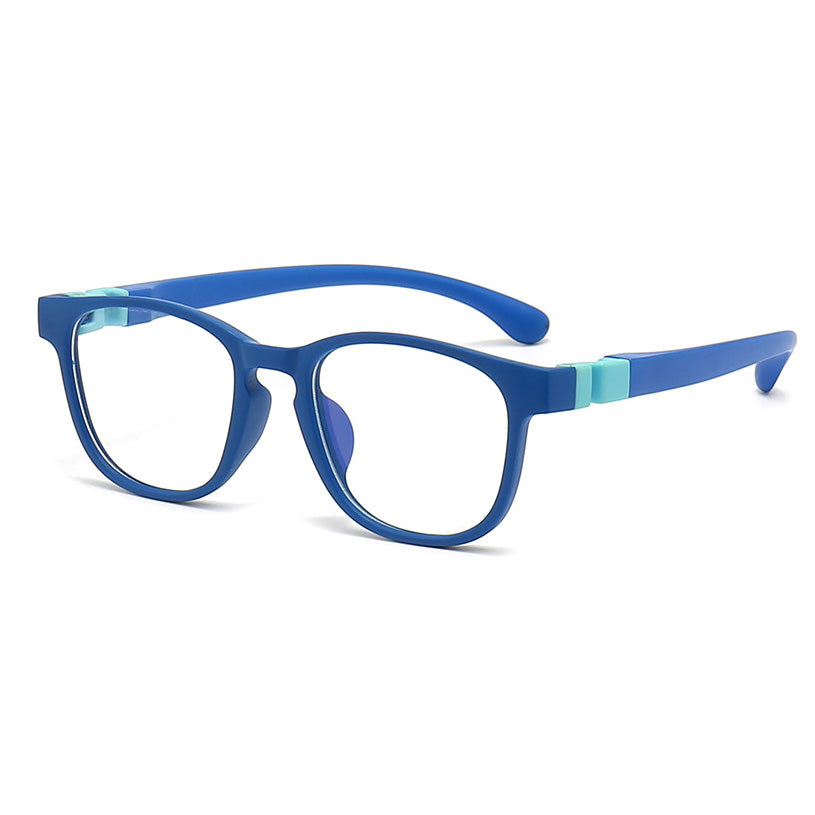 Children's Silicone Square Glasses Flexible Bendable VK2164