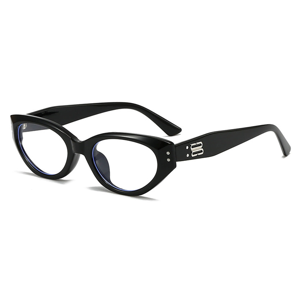 Trendy Cat Eye Glasses Vintage Retro Narrow Frame VK2165