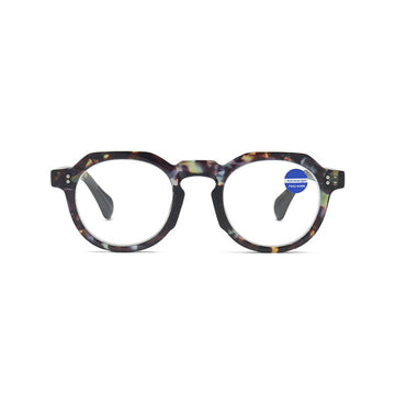 Vintage Round Prescription Glasses Blue Light Blocking VK2180