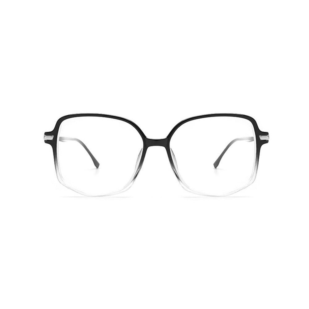 Irregular Geometric Glasses Gradient Color Frame VK2187