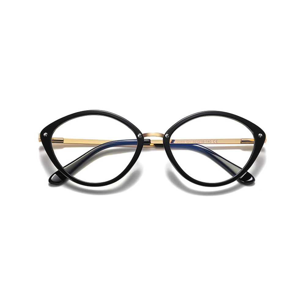 Novelty Oval Eyeglass Frames Unique and Niche Design VK2196